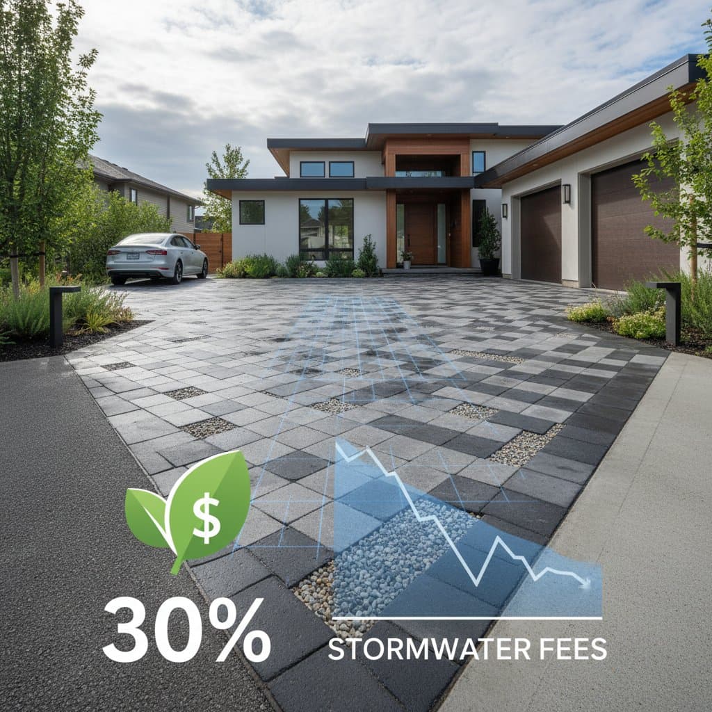 Featured image for Permeable Driveways Cut Stormwater Fees 30 Percent