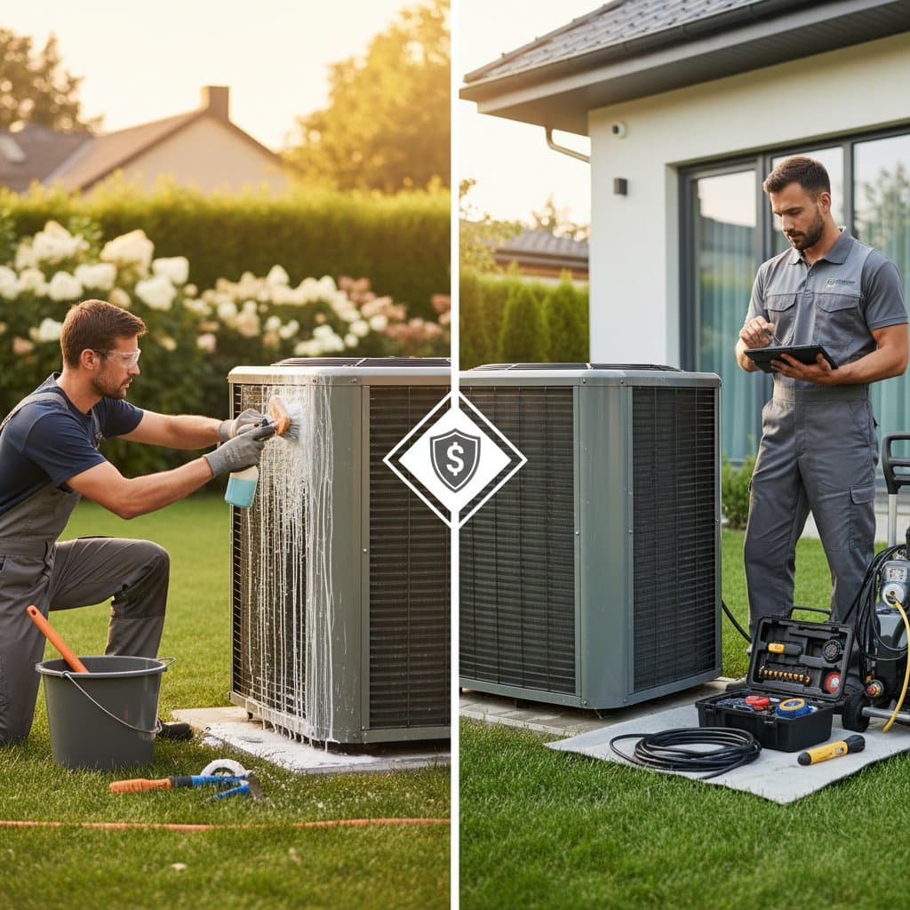 Featured image for DIY AC Coil Clean Saves $200 But Risks Warranty