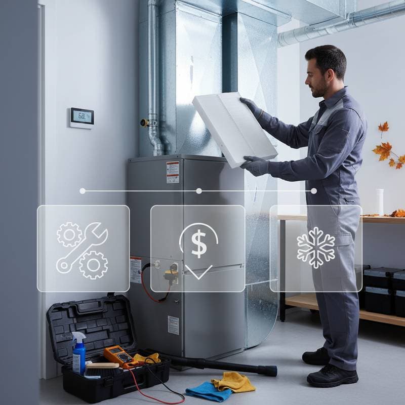 Image for Fall HVAC Tune-Up Cuts Energy Bills 25 Percent