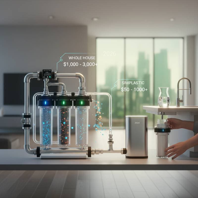 Featured image for Microplastic Filter Costs: $50 to $1,000 in 2026