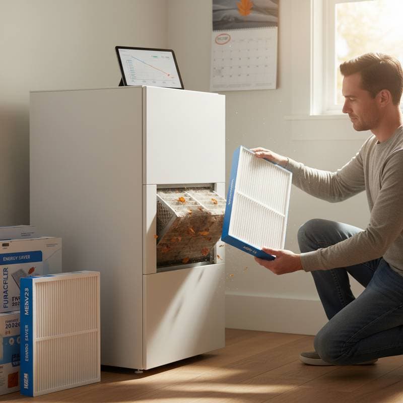 Featured image for Fall Filter Swaps Cut Furnace Strain and Bills