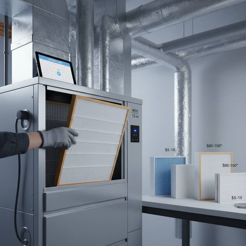 Featured image for Fall HVAC Filter Costs: $5 to $100 by Type