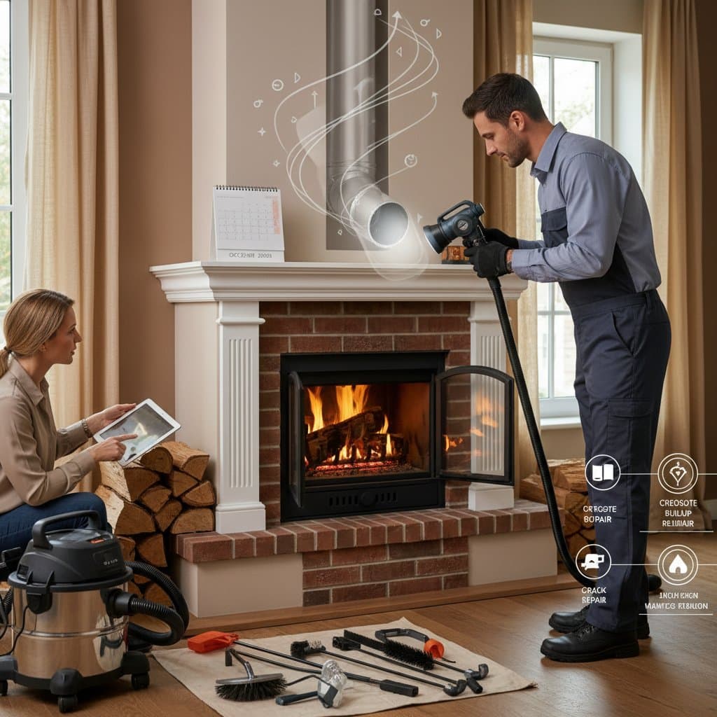 Featured image for Annual Chimney Inspections Prevent Fire Hazards