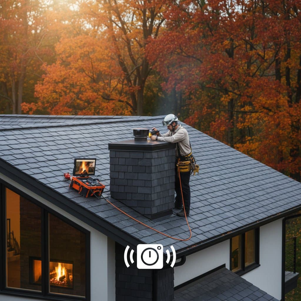 Image for Fall Chimney Checks Prevent Carbon Monoxide Leaks