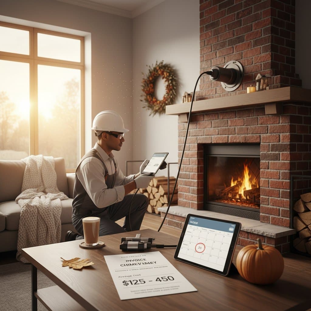 Featured image for Fall Chimney Inspections Cost $125 to $450 in 2026