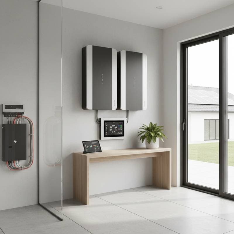 Image for Home Battery Systems: Backup Power and Cost Control
