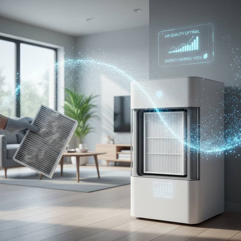 Featured image for Why Twice-Yearly Filter Swaps Transform Indoor Air