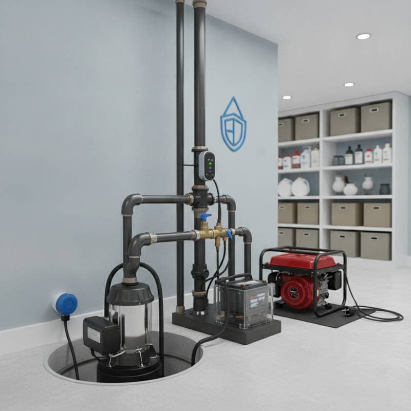 Featured image for Backup Sump Pumps Keep Basements Dry When Power Fails