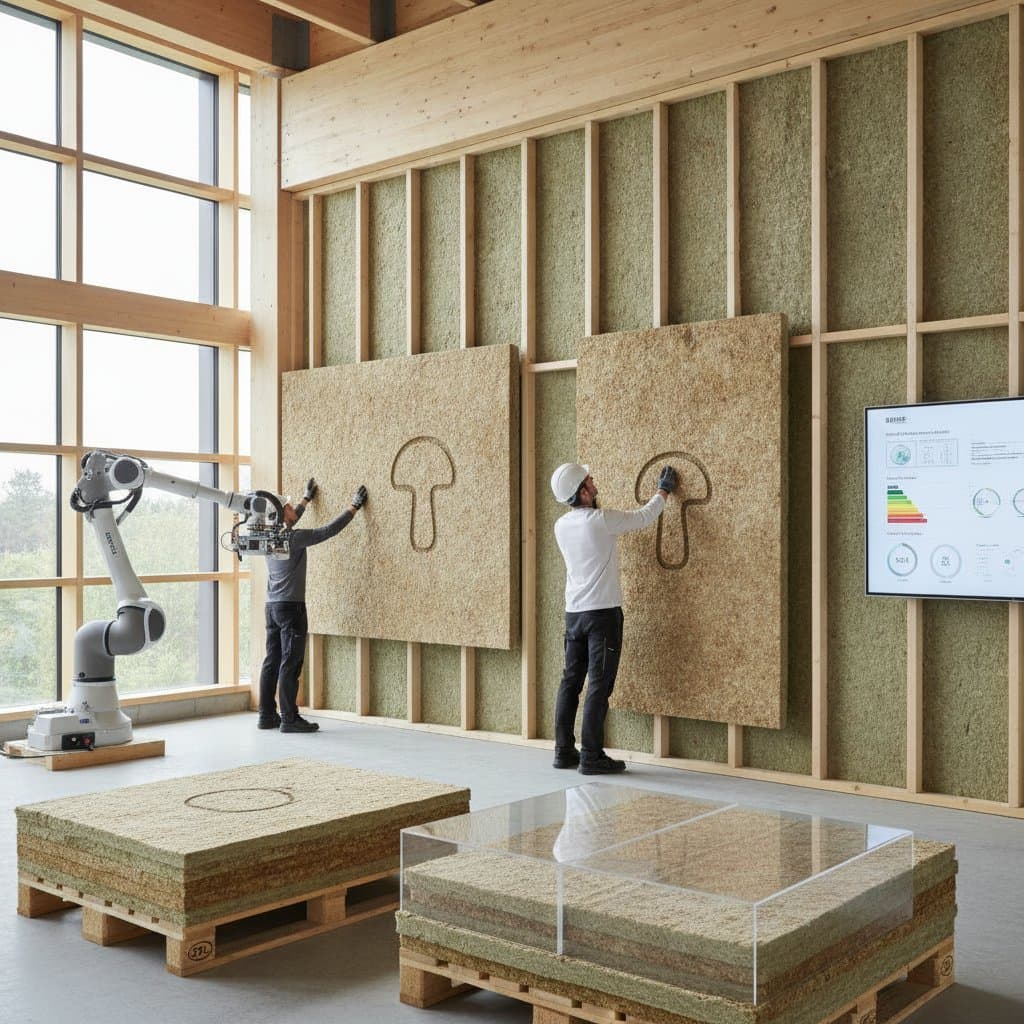 Featured image for Mushroom Insulation Cuts Costs While Going Green