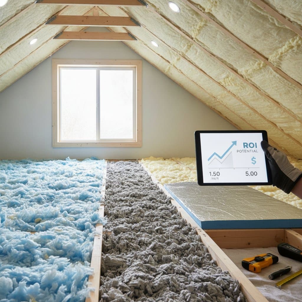 Featured image for Attic Insulation Costs Vary by Material Choice
