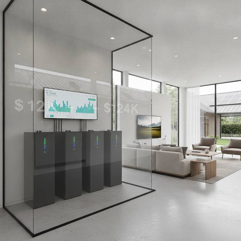 Featured image for Whole-Home Battery Backup Costs Range $12K-$24K