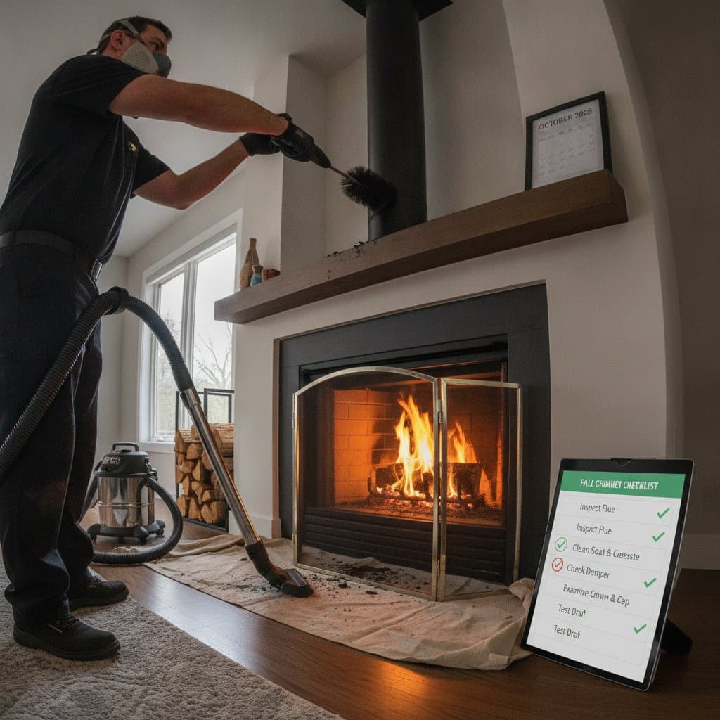 Featured image for Creosote Buildup: Your Hidden Chimney Fire Risk