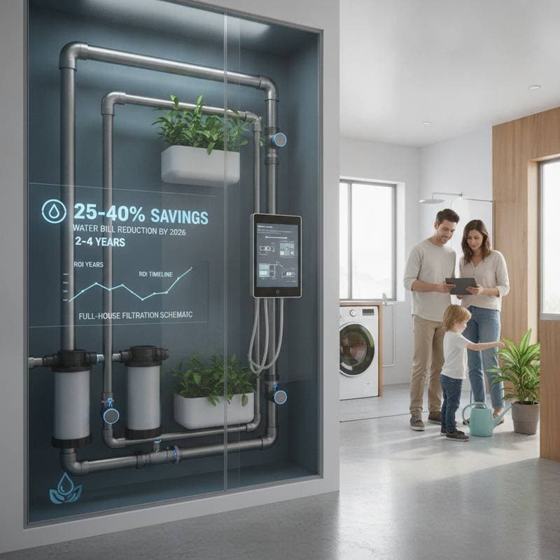 Featured image for Greywater Systems Cut Water Bills 25-40% in 2026