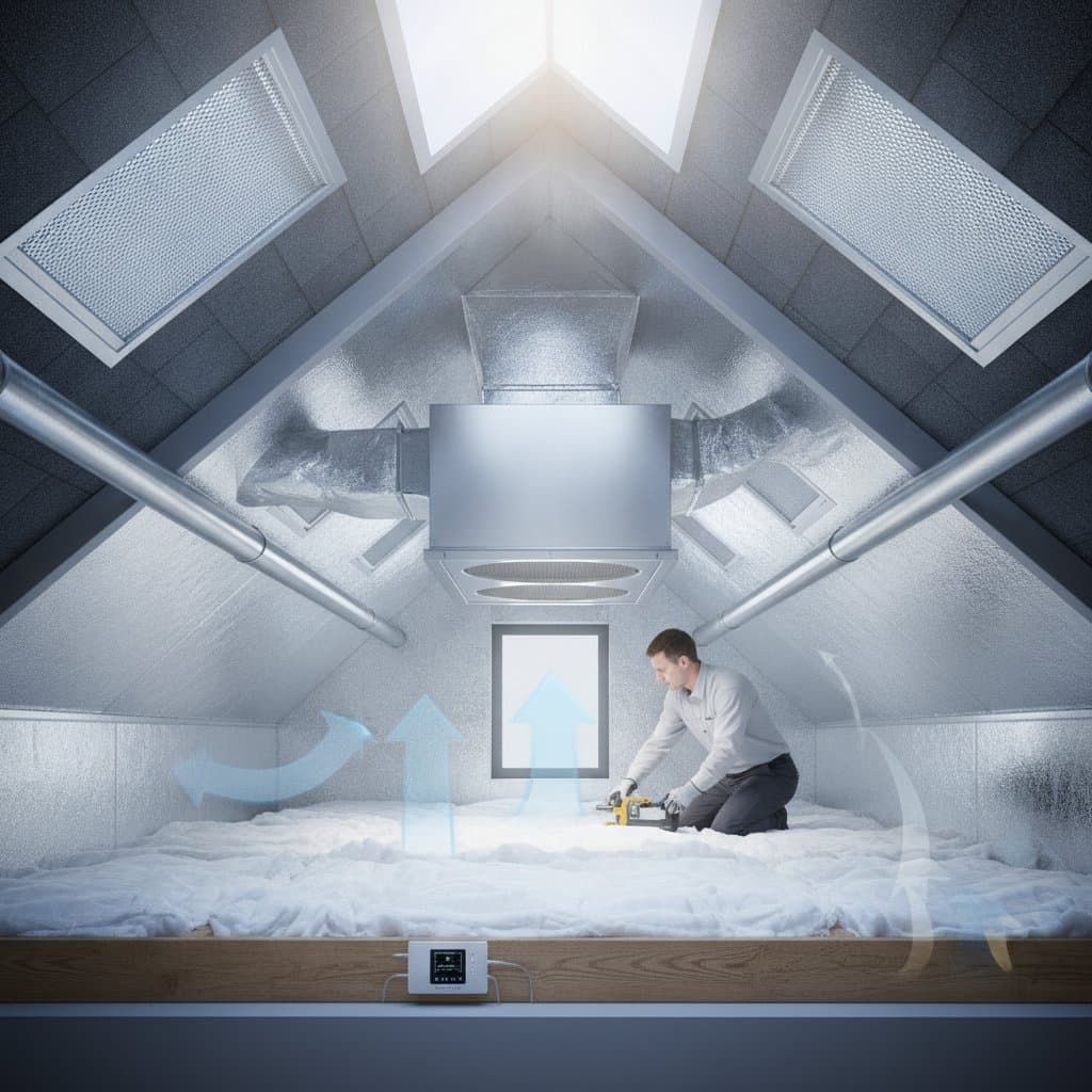 Featured image for Attic Ventilation Cuts Cooling Costs by 30 Percent