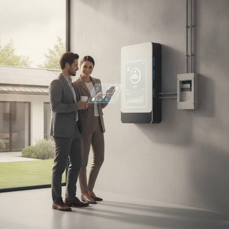 Featured image for Power Wall Battery Costs Drop 40% by 2026