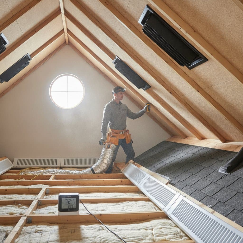 Image for Attic Airflow Cuts AC Bills Without New Equipment