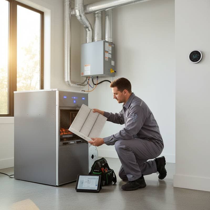 Image for Early HVAC Maintenance Cuts Winter Heating Costs 20%