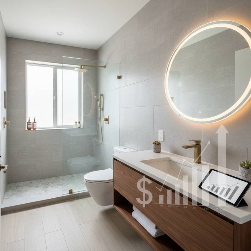 Image for Bathroom Remodel Costs Jump 40% in Tight Spaces