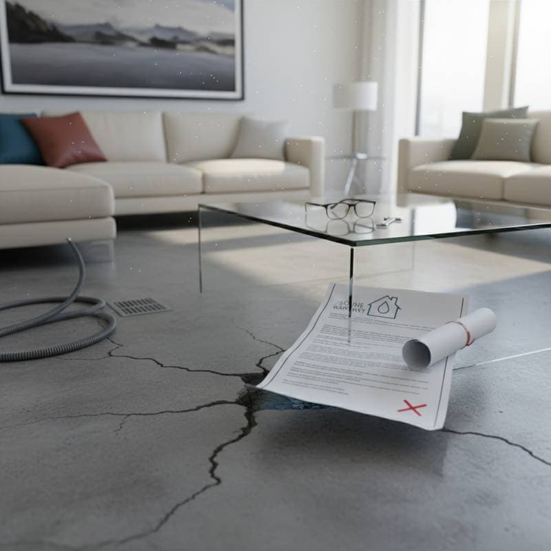 Featured image for Slab Leaks: When Your Home Warranty Pays and When It Won't