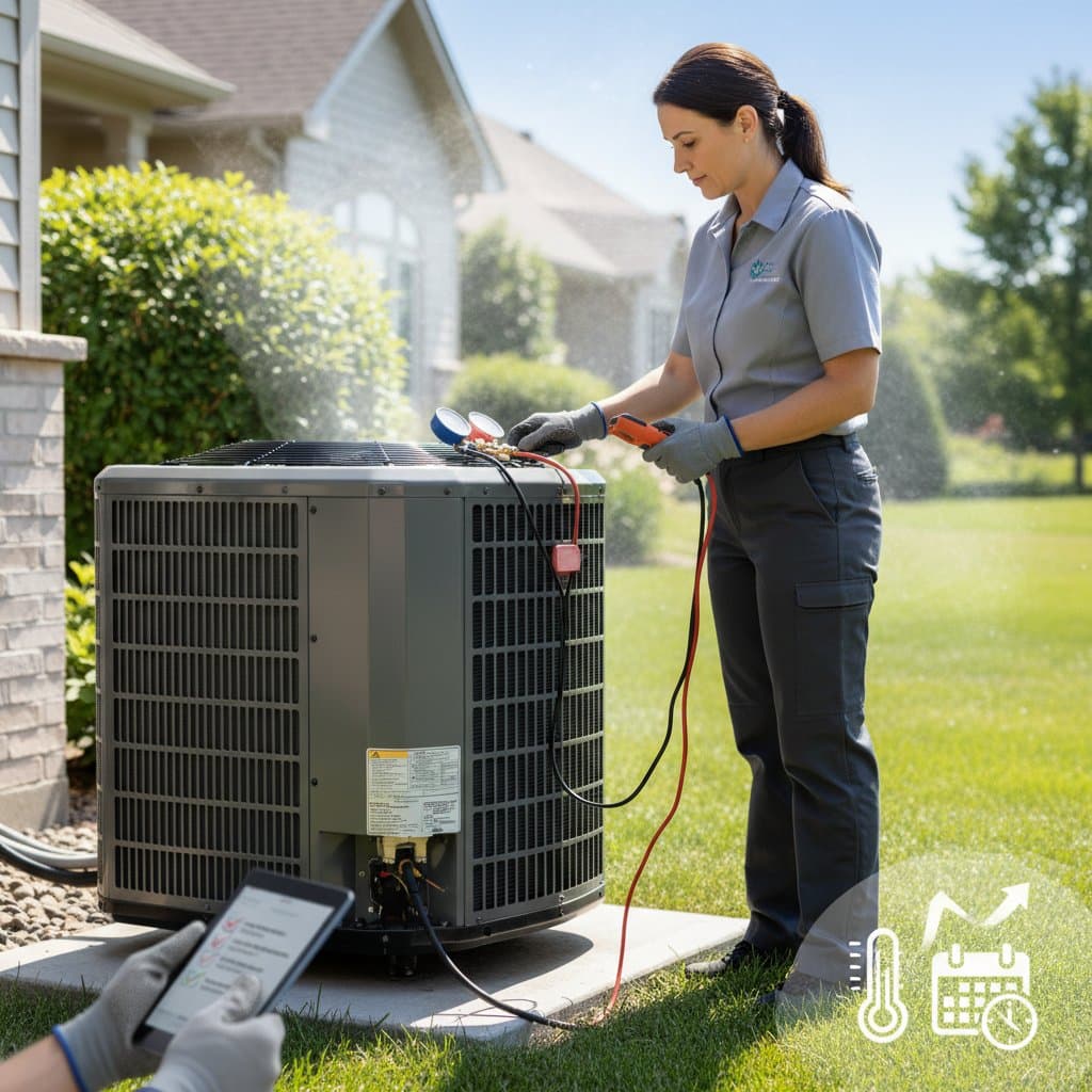 Image for AC Tune-Ups Cost $75-$200 and Add Years to Your System