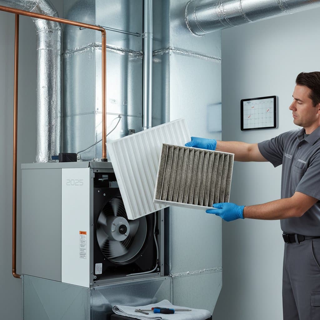 Image for Filter Changes Cut Summer HVAC Costs and Strain