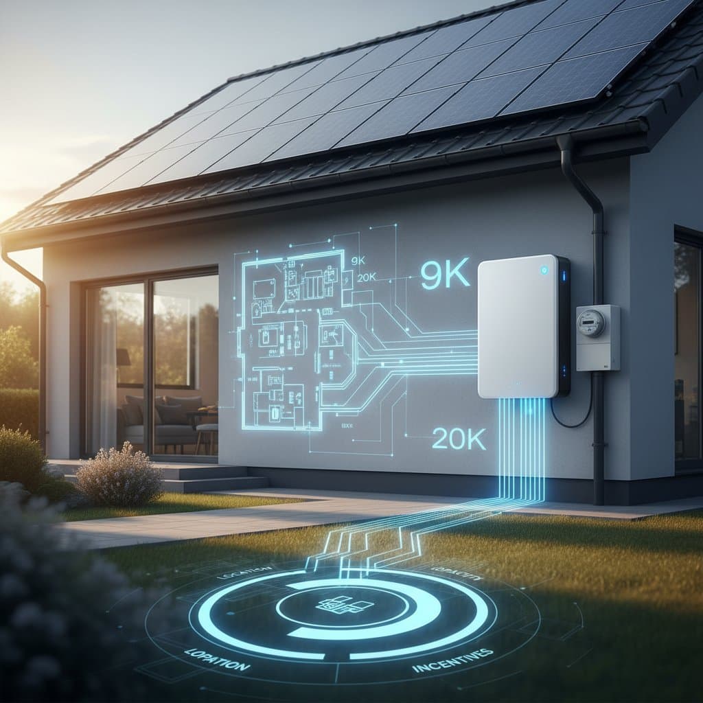Image for Solar Battery Systems Cost $9K-$20K in 2025