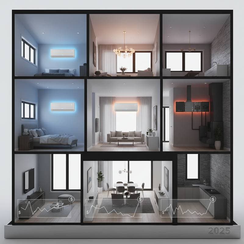 Image for Mini-Split Costs Vary by Room: $2K–$8K Range