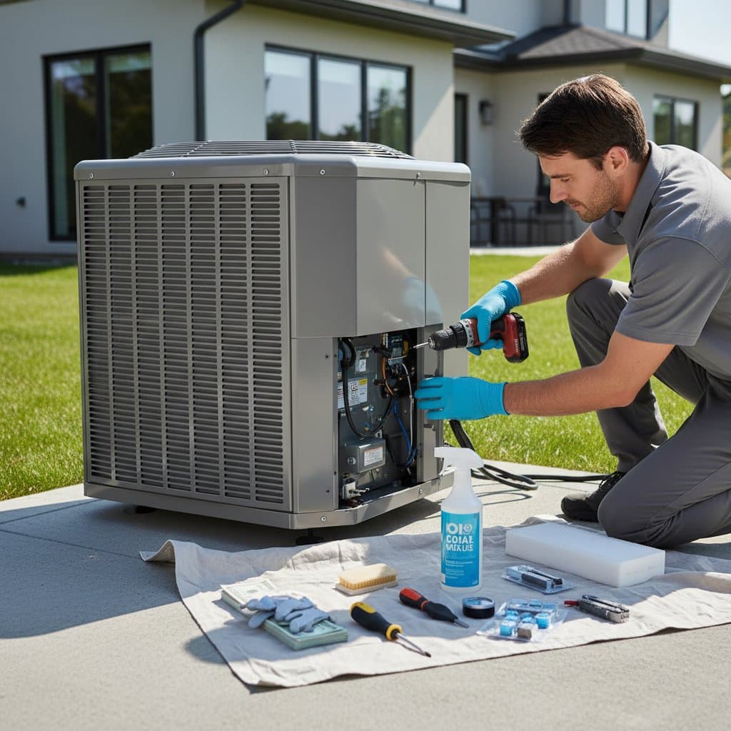 Image for DIY AC Tune-Up Cuts $150 Off Your Cooling Bill