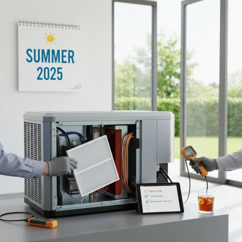 Image for AC Maintenance Adds Years to Your System's Life