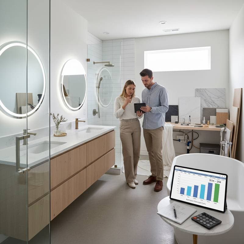 Image for Bathroom Remodels Now Cost $12K to $25K in 2025