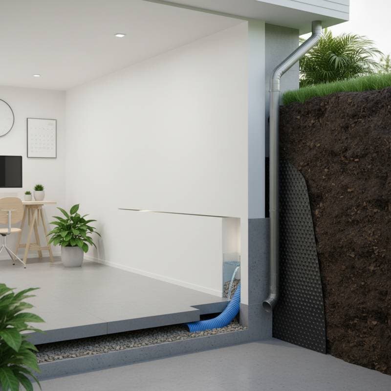 Featured image for Basement Waterproofing Costs: $1K to $12K in 2025