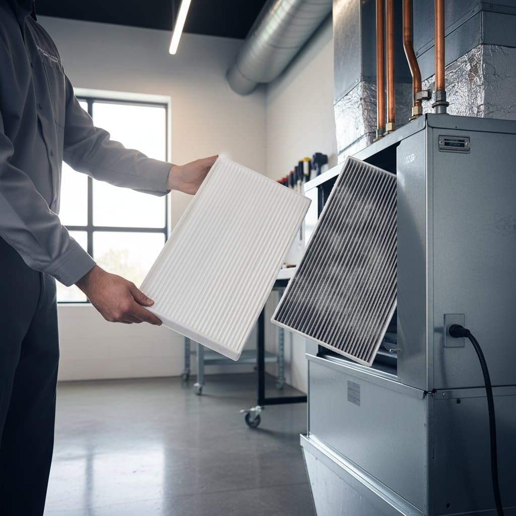 Image for Twice-Yearly Filter Swaps Cut HVAC Bills by 15%