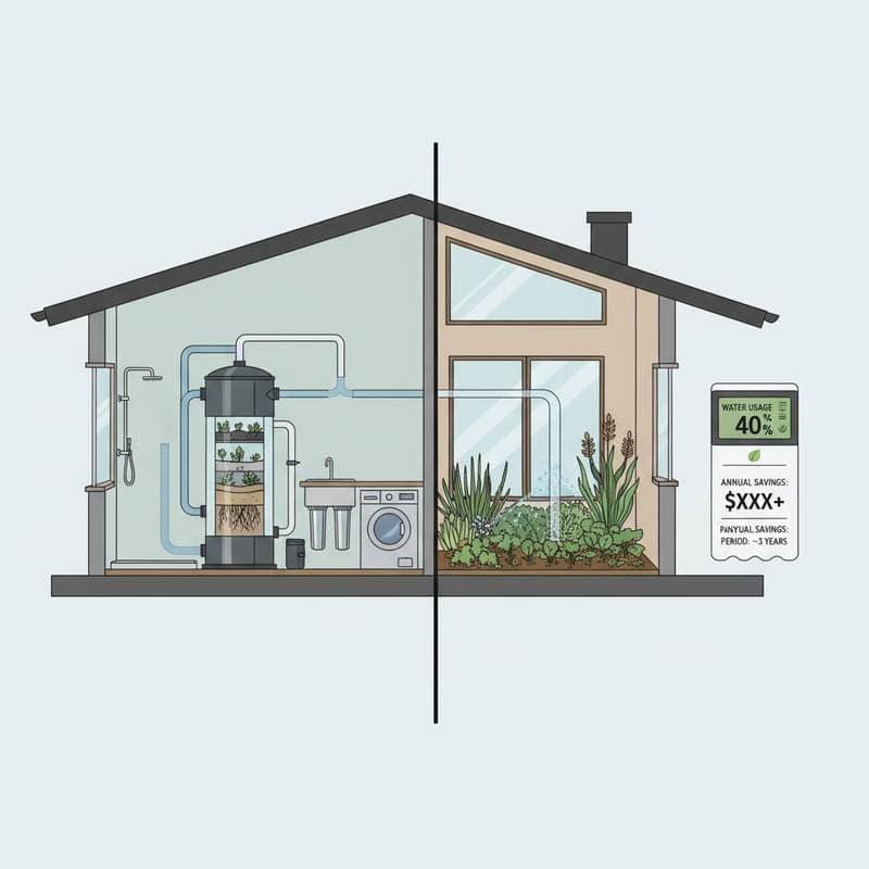 Image for Greywater Systems Cut Water Bills 40% for $1,500