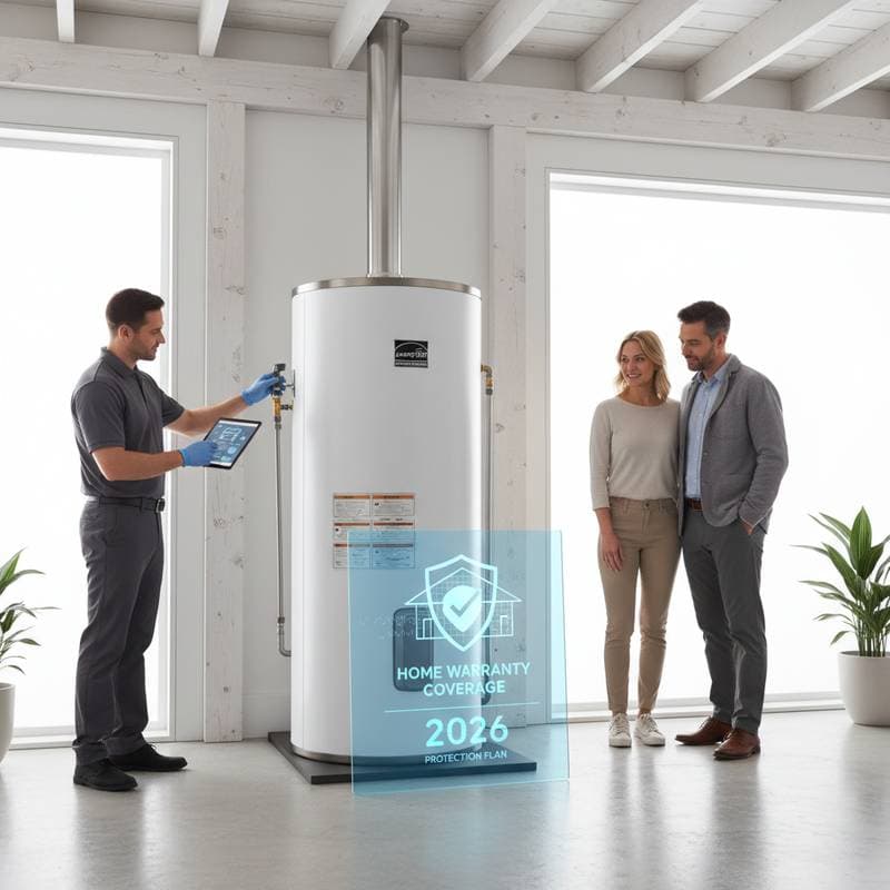 Image for Does Home Warranty Cover Heat Pump Water Heaters?