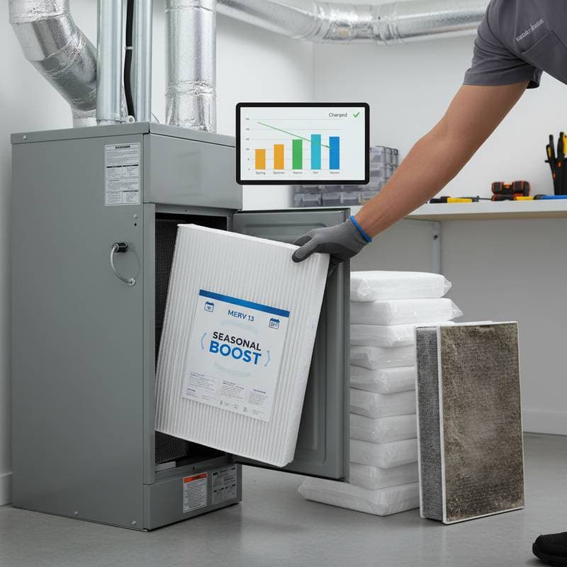 Featured image for Seasonal Filter Changes Cut HVAC Bills and Boost Air Quality