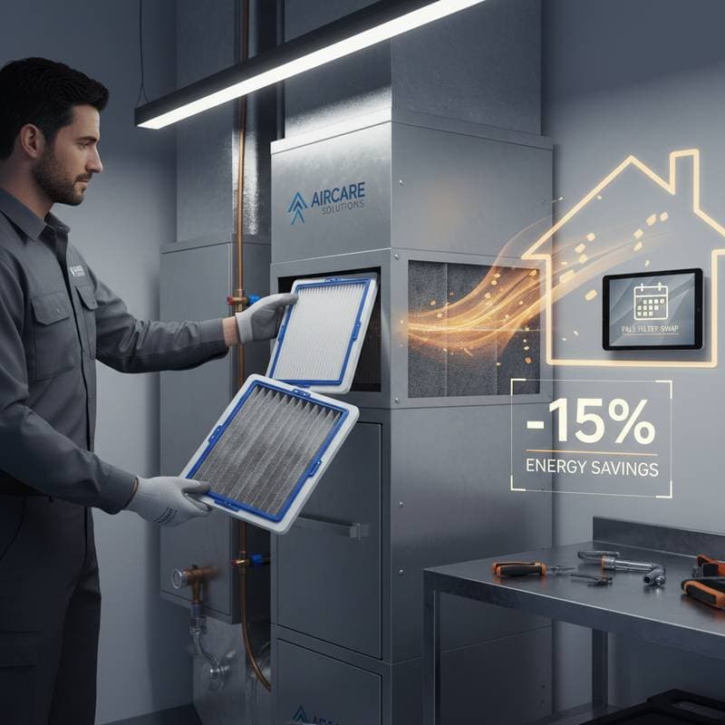 Featured image for Fall Filter Swap Cuts Energy Bills 15 Percent