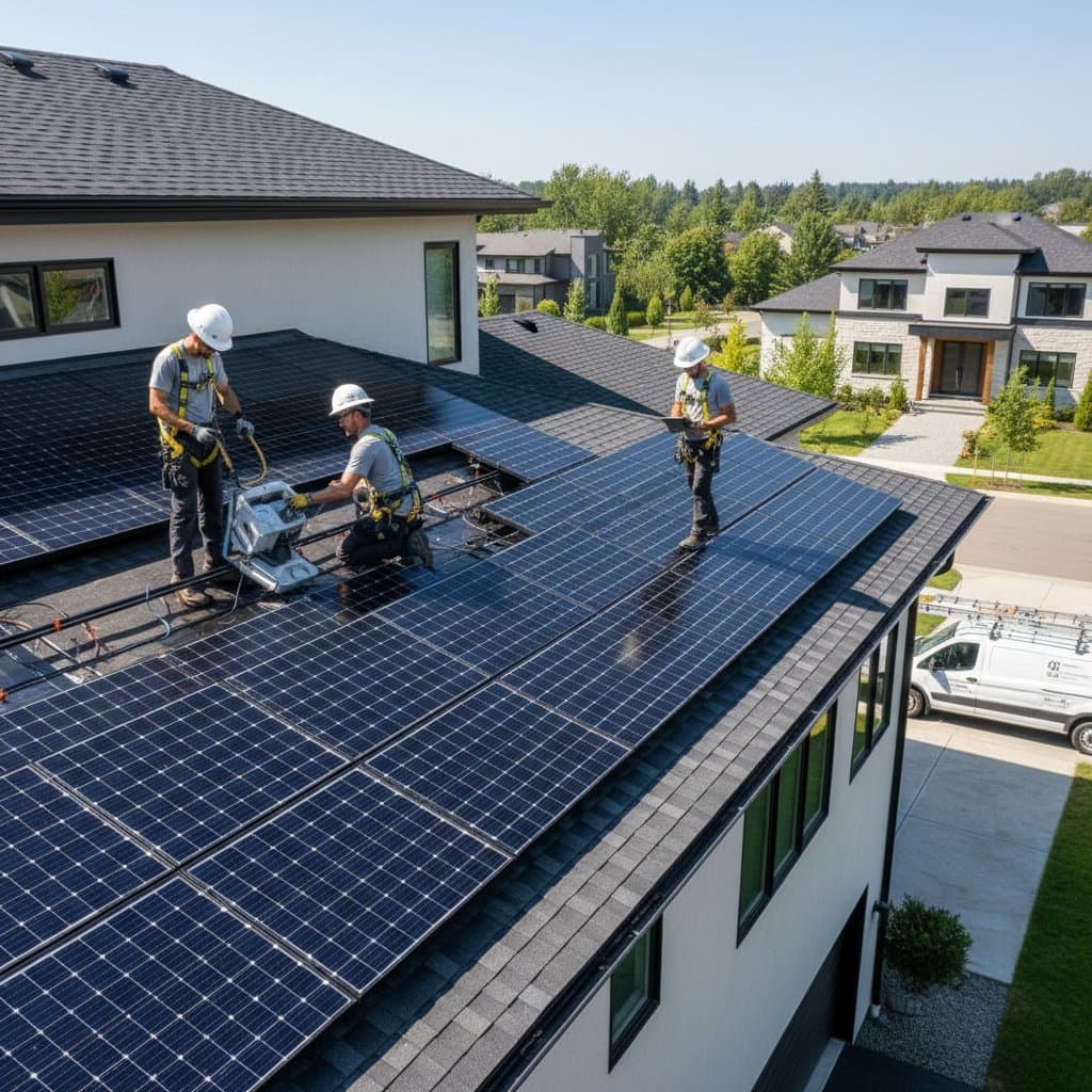 Image for Solar Roof Costs Drop as Technology Goes Mainstream