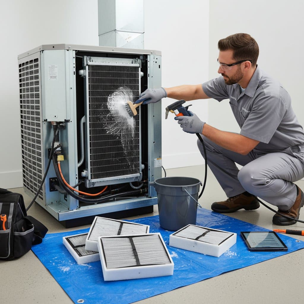 Featured image for Cleaning Your AC Before Summer Cuts Energy Bills 15%