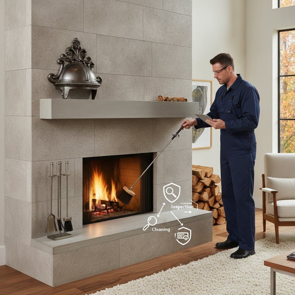 Featured image for Fall Chimney Maintenance Checklist for Safe Fireplaces
