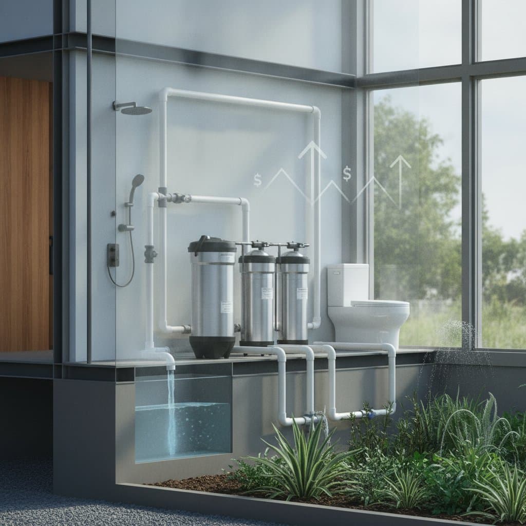 Featured image for Greywater System Costs: Diversion vs Treatment Options