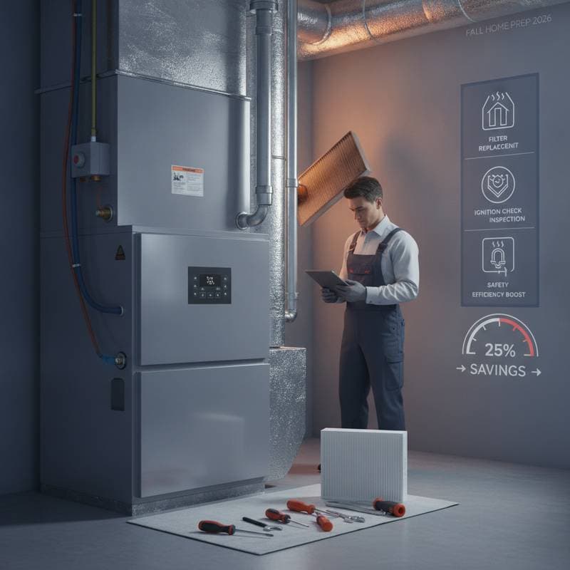 Featured image for Fall Furnace Care Cuts Heating Bills 25 Percent