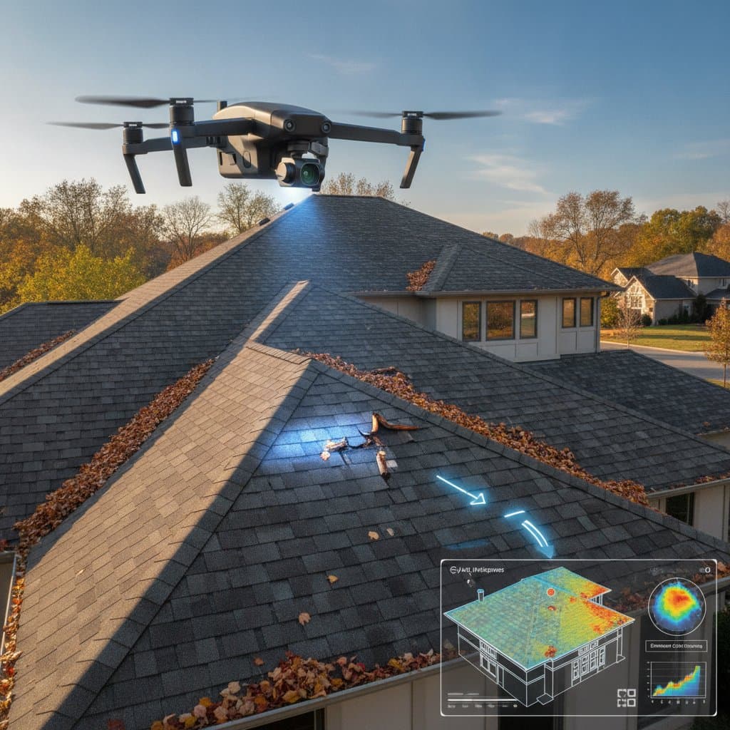 Featured image for AI Drones Spot Roof Damage Before Winter Hits