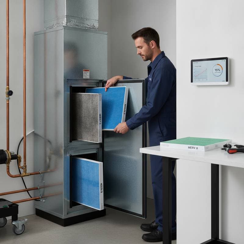 Image for Seasonal Filter Changes Keep HVAC Systems Running Longer