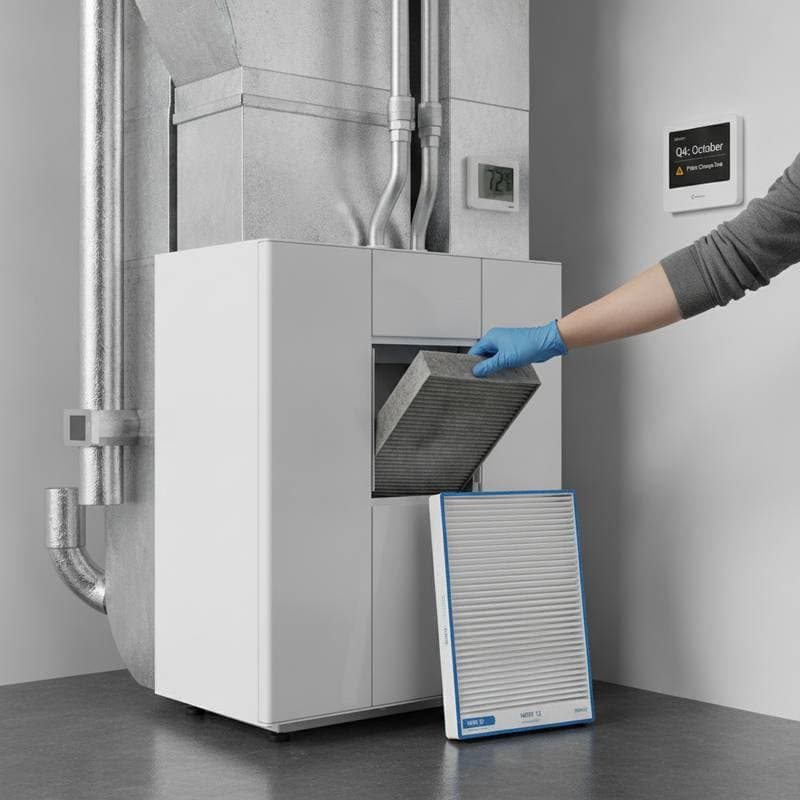 Image for Quarterly Filter Changes Cut HVAC Energy Costs 15%