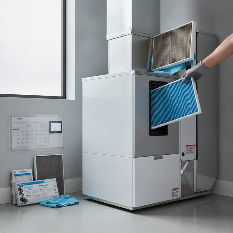 Image for HVAC Filter Schedule That Cuts Energy Bills in 2026